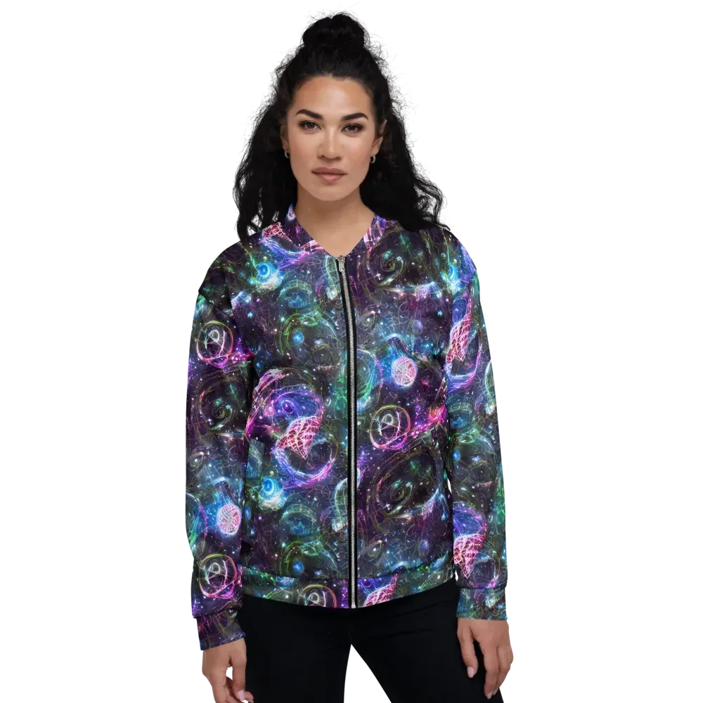 Vortex Spectrum on Bomber Jacket — Front