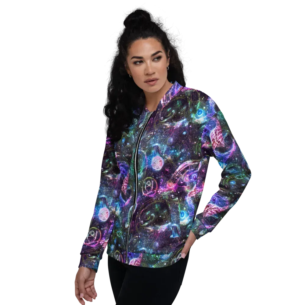 Vortex Spectrum on Bomber Jacket — Left