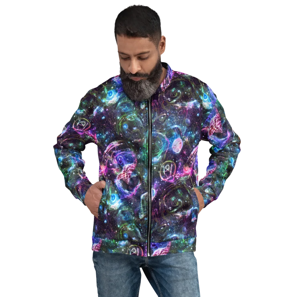 Vortex Spectrum on Bomber Jacket — Front