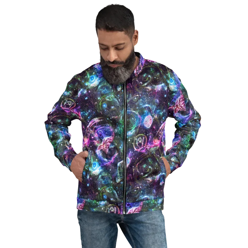 Vortex Spectrum on Bomber Jacket — Front