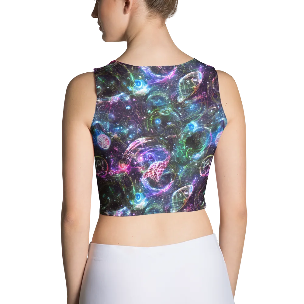 Vortex Spectrum on Crop Top — Back