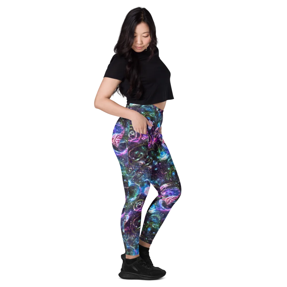 Vortex Spectrum on Leggings with Pockets — Right
