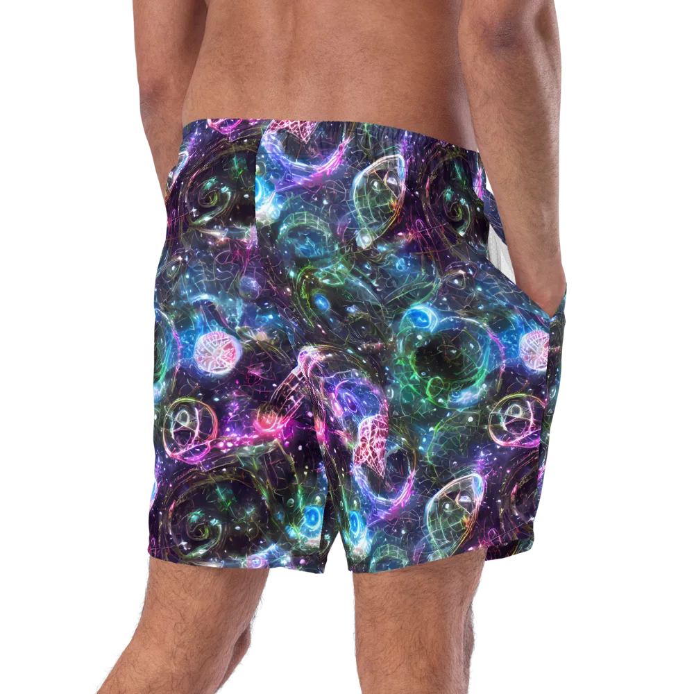 Vortex Spectrum on Swim Trunks — Right Back