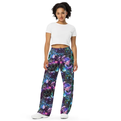 Vortex Spectrum on a Wide-Leg Pants