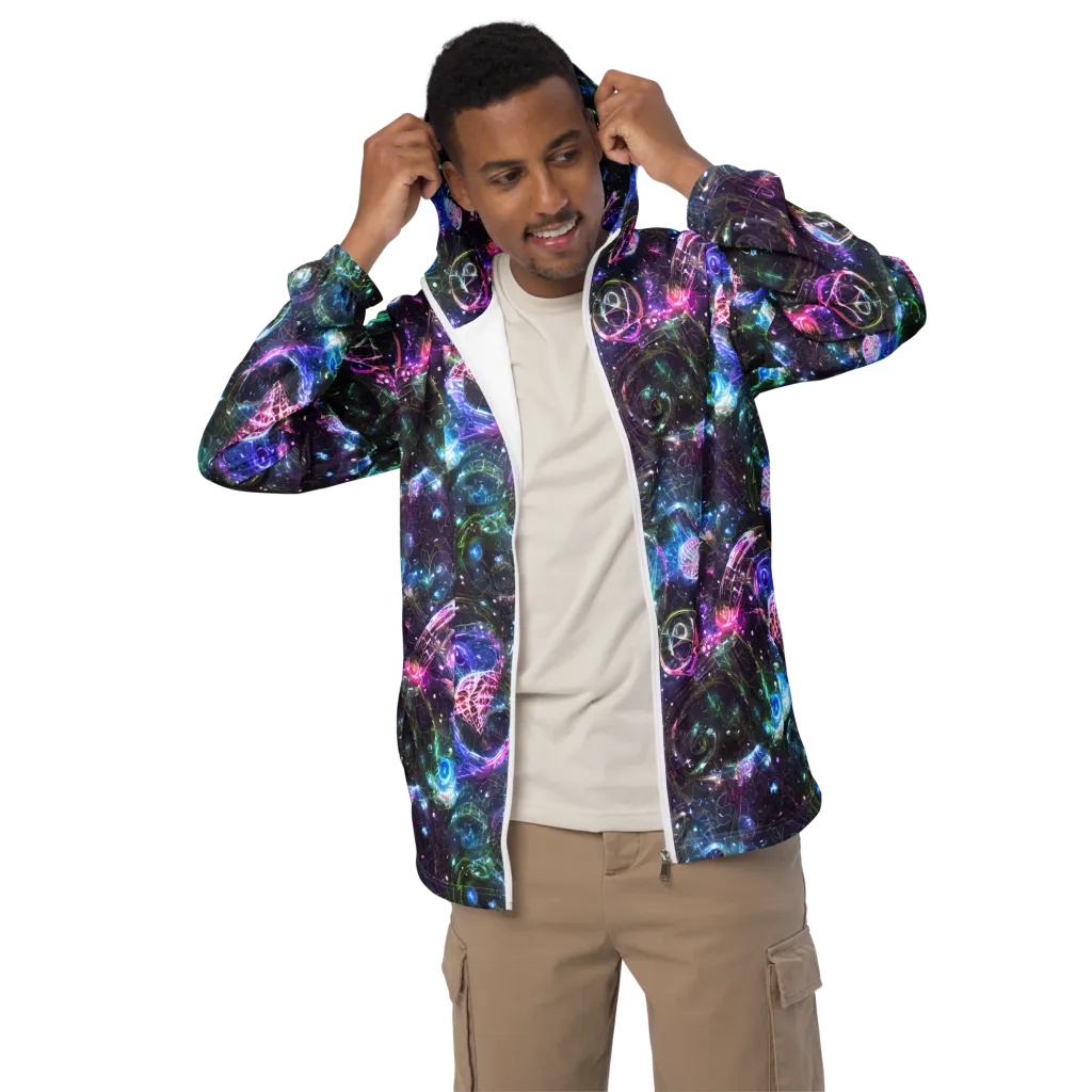 Vortex Spectrum on Men's Windbreaker — Front