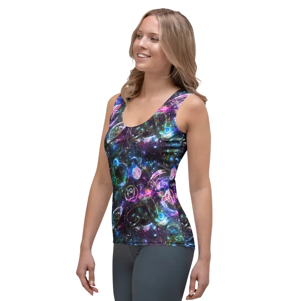 Vortex Spectrum on Women's Tank Top — Left Front