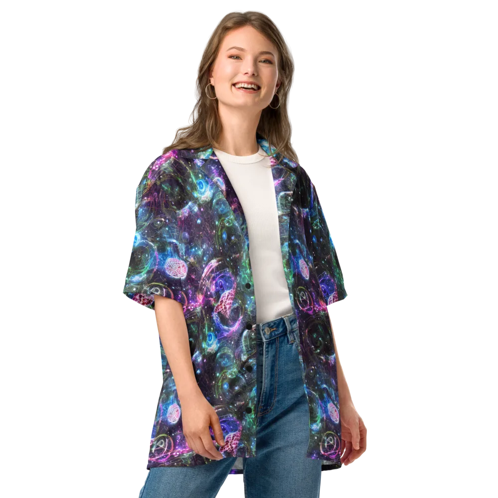 Vortex Spectrum on Button Shirt — Front