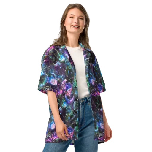Vortex Spectrum on a Button Shirt