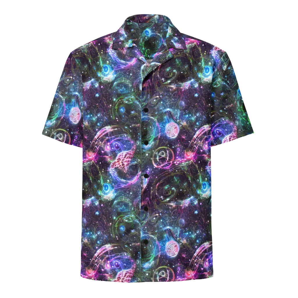 Vortex Spectrum on Button Shirt — Front