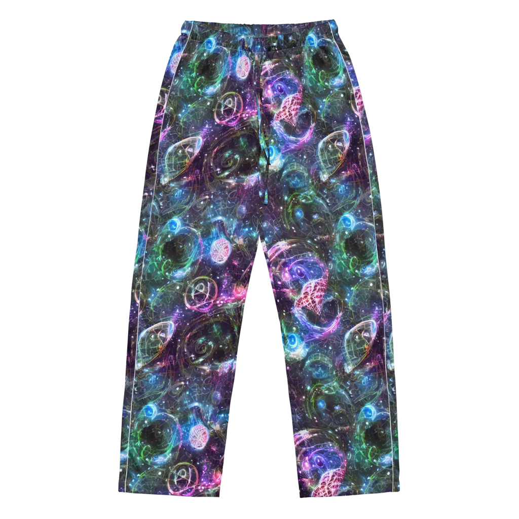 Vortex Spectrum on Women's Pajama Pants — Front