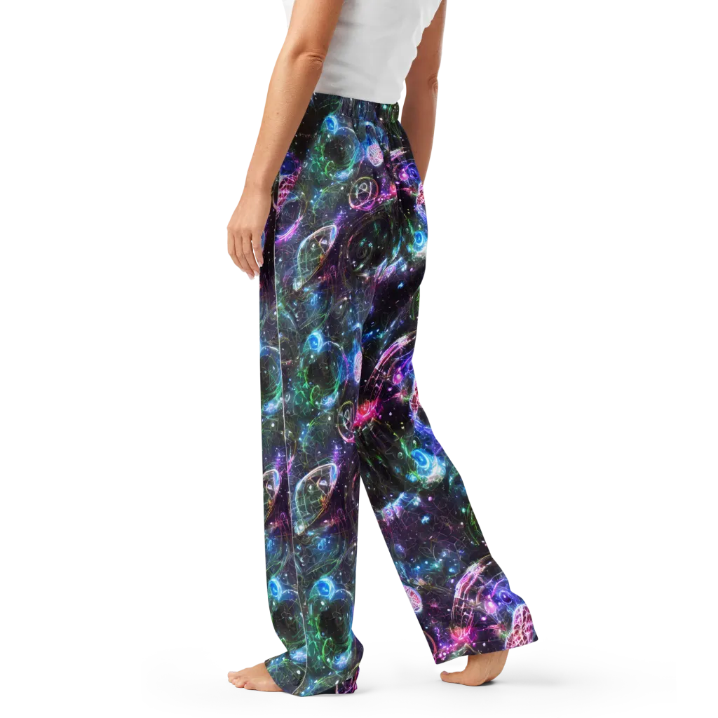 Vortex Spectrum on Women's Pajama Pants — Left