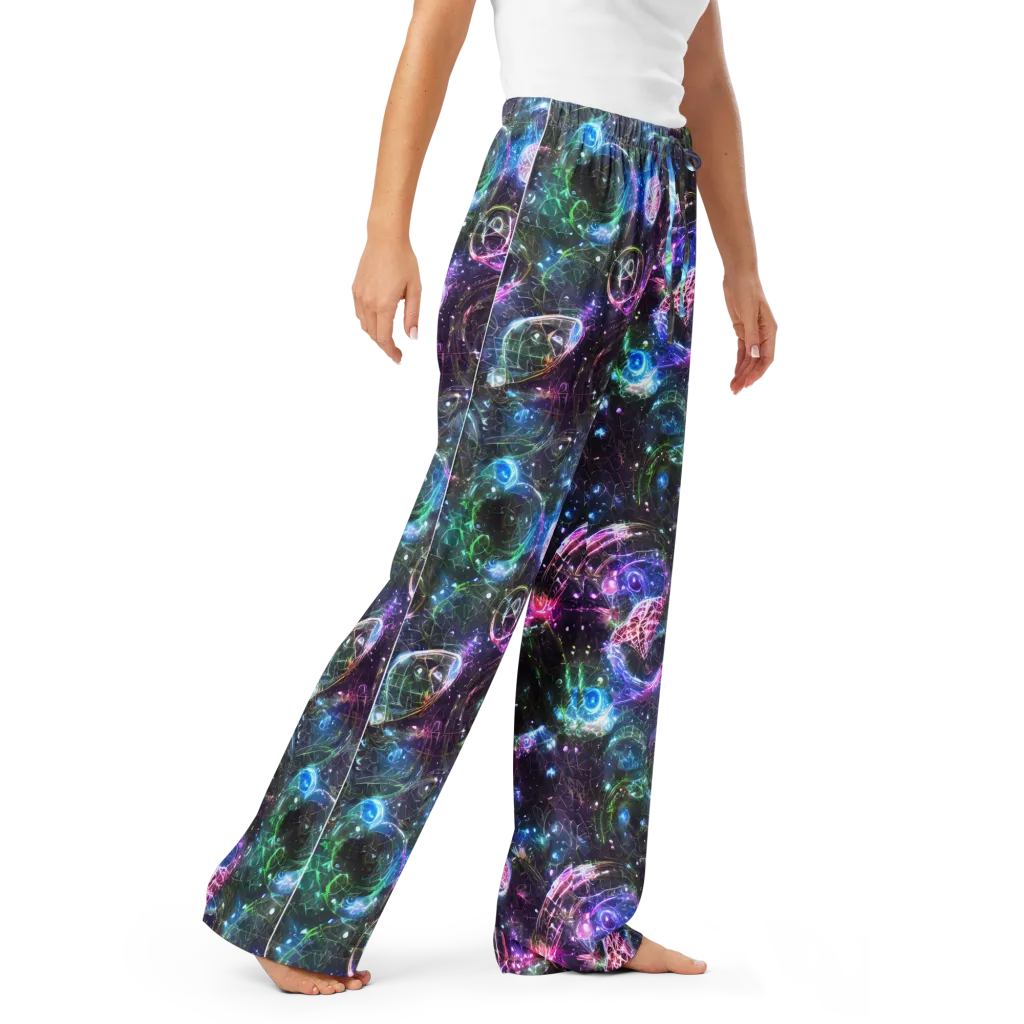 Vortex Spectrum on Women's Pajama Pants — Right Front