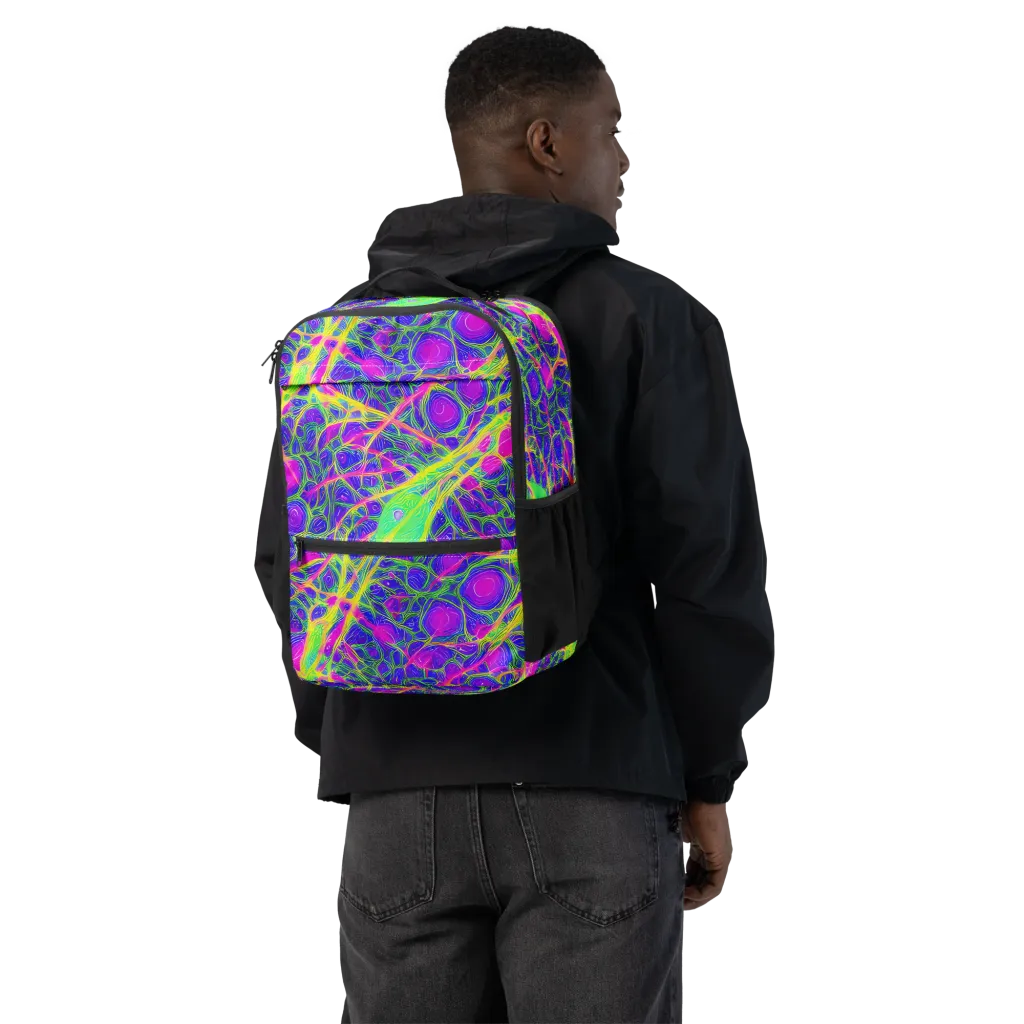 Radiant Wilds on Utility Backpack — Back