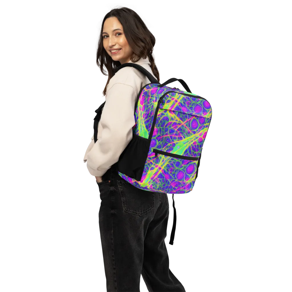 Radiant Wilds on Utility Backpack — Back
