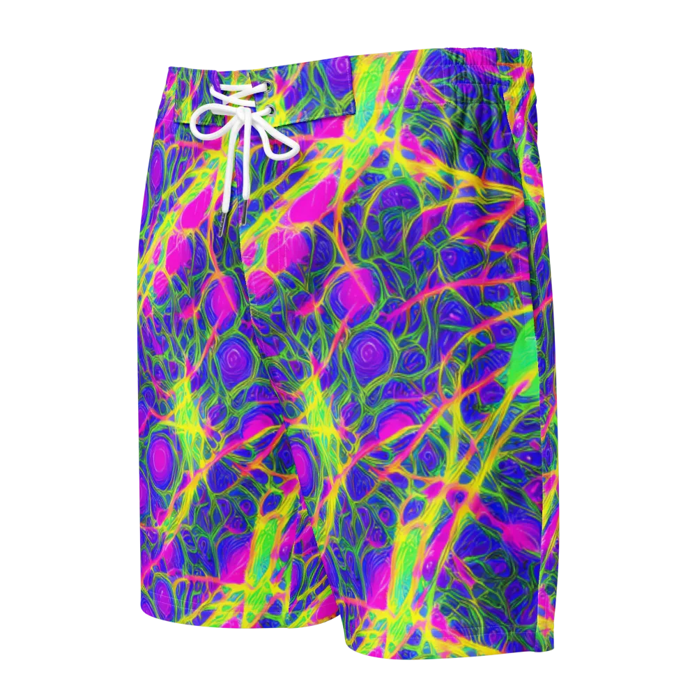 Radiant Wilds on Men's Board Shorts — Front