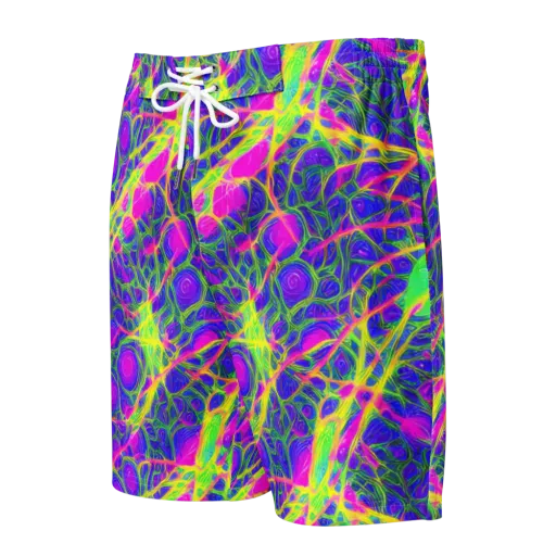 Radiant Wilds on a Men's Board Shorts
