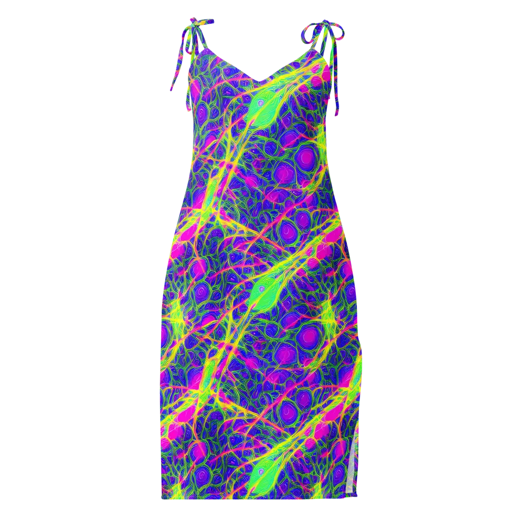 Radiant Wilds on Slip Dress — Front