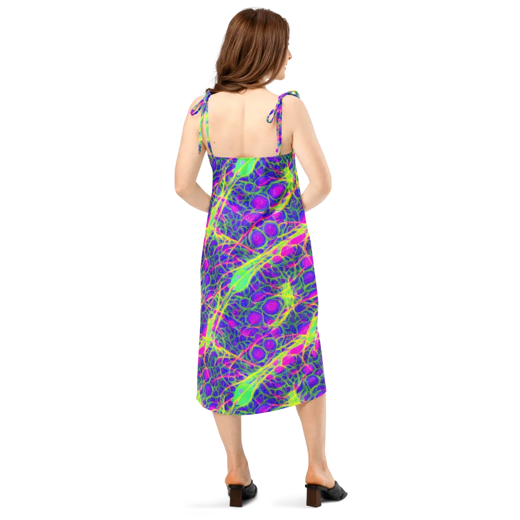Radiant Wilds on Slip Dress — Back
