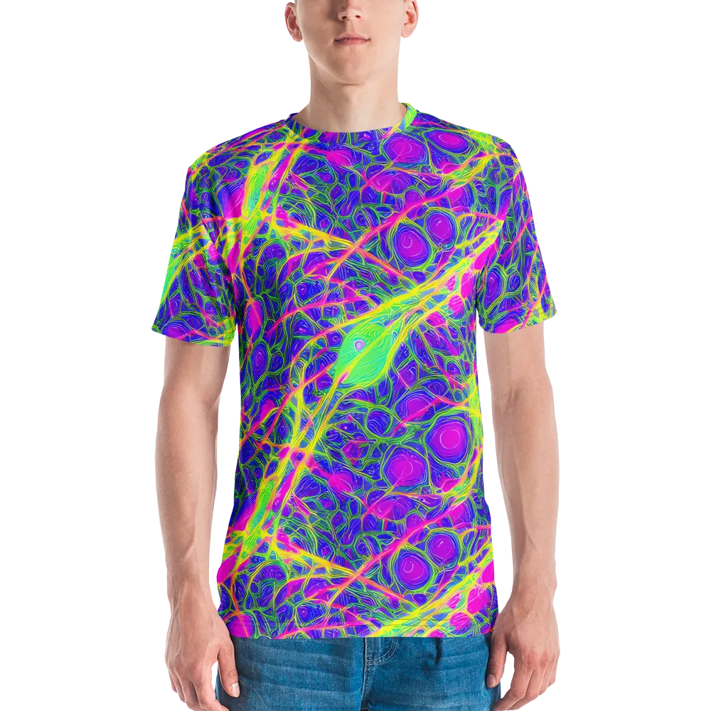 Radiant Wilds on Men's Crew Neck T-Shirt — Front
