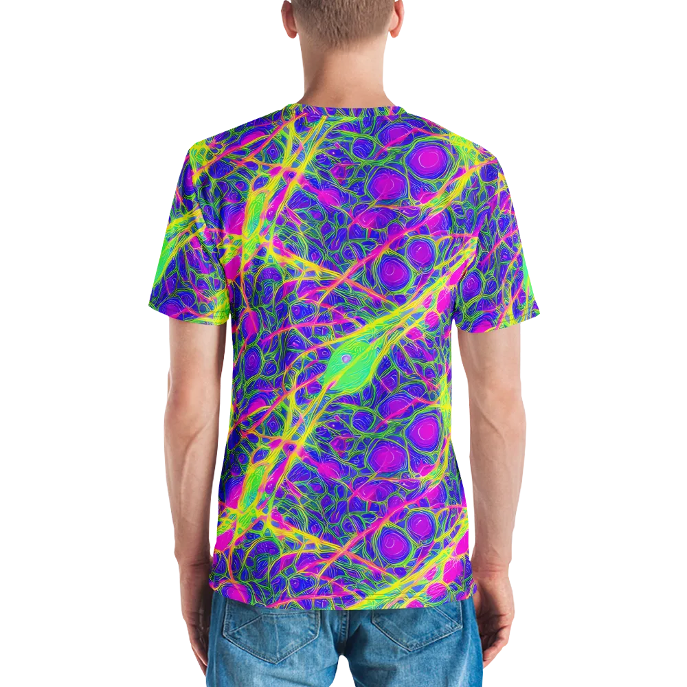 Radiant Wilds on Men's Crew Neck T-Shirt — Back