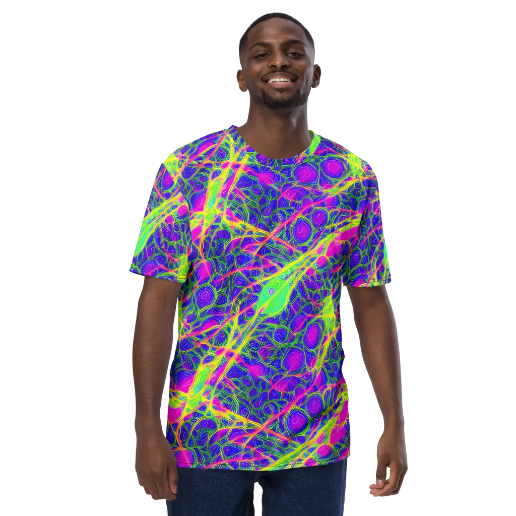 Radiant Wilds on Men's Crew Neck T-Shirt — Front