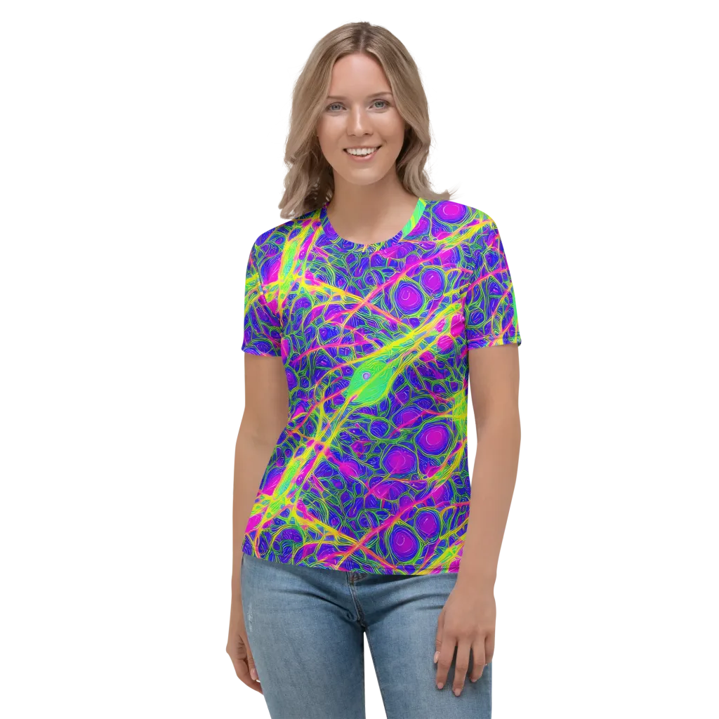 Radiant Wilds on Women's Crew Neck T-Shirt — Front