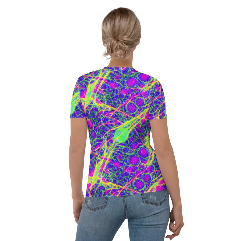 Radiant Wilds on Women's Crew Neck T-Shirt — Back