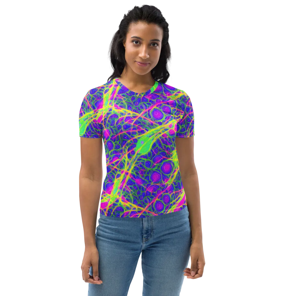 Radiant Wilds on Women's Crew Neck T-Shirt — Front