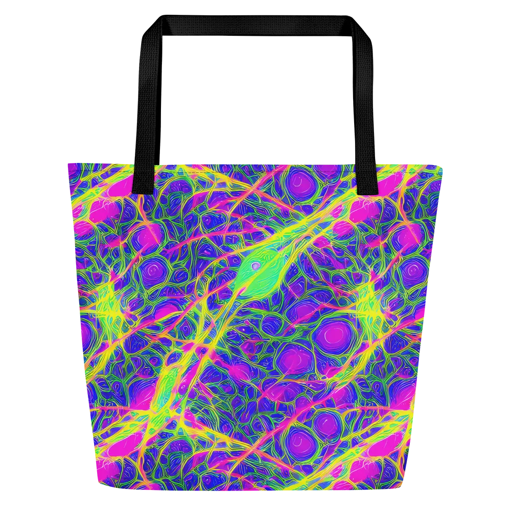 Radiant Wilds on Large Tote Bag W/ Pocket — Front