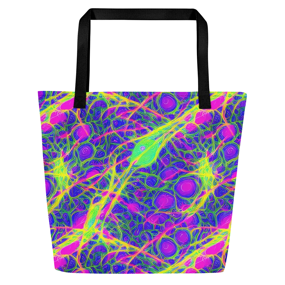 Radiant Wilds on Large Tote Bag W/ Pocket — Front