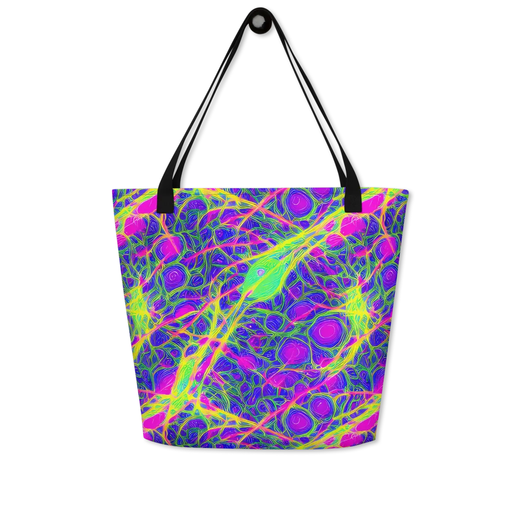 Radiant Wilds on Large Tote Bag W/ Pocket — Front