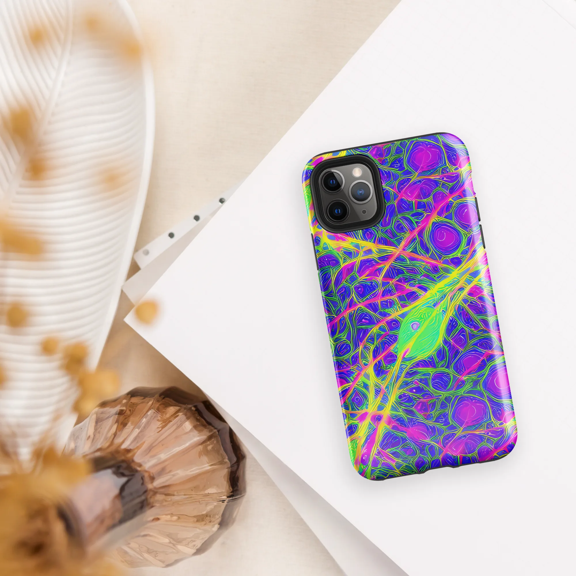 Radiant Wilds on Tough Case for iPhone® — Front