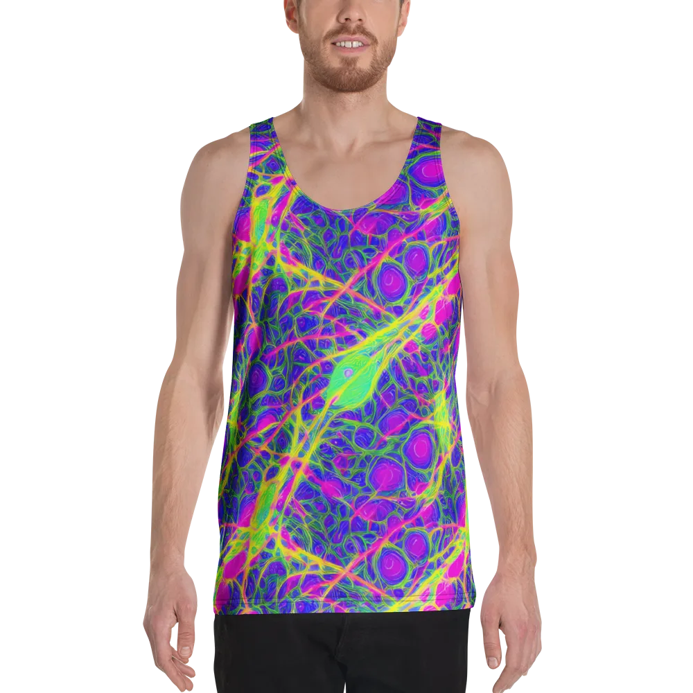 Radiant Wilds on Men's Tank Top — Front