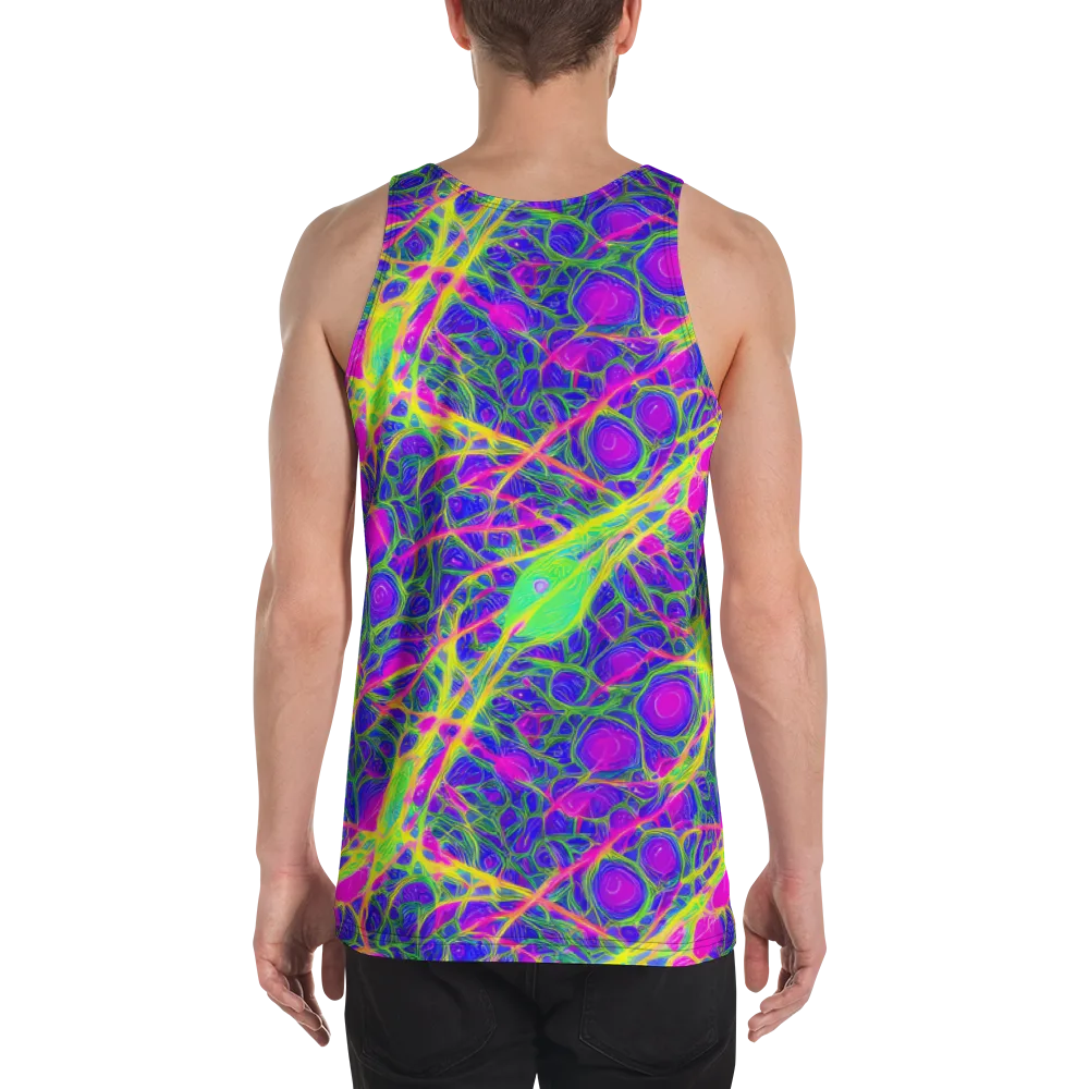 Radiant Wilds on Men's Tank Top — Back