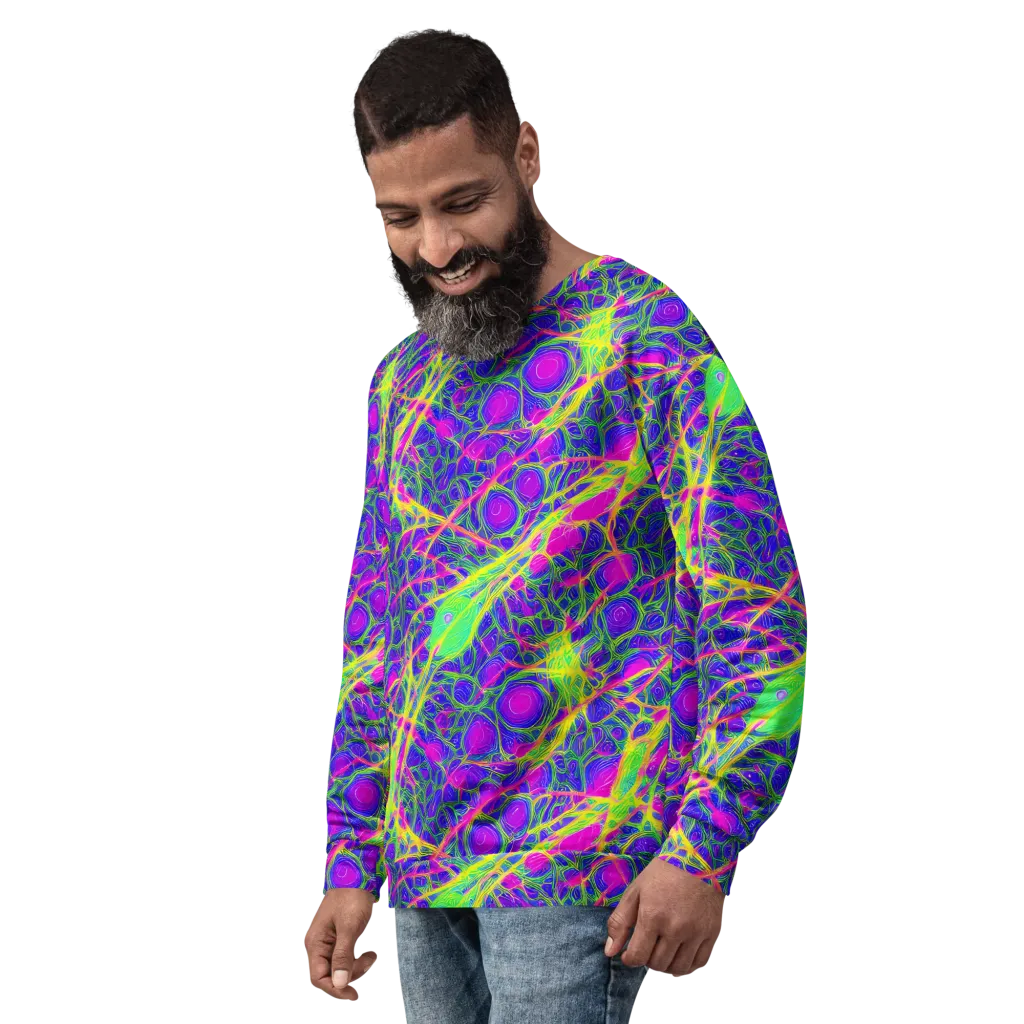 Radiant Wilds on Sweatshirt — Left Front
