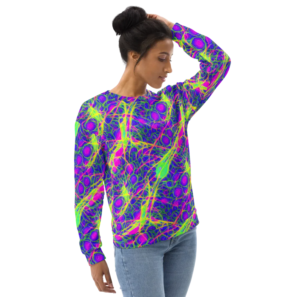 Radiant Wilds on Sweatshirt — Right Front