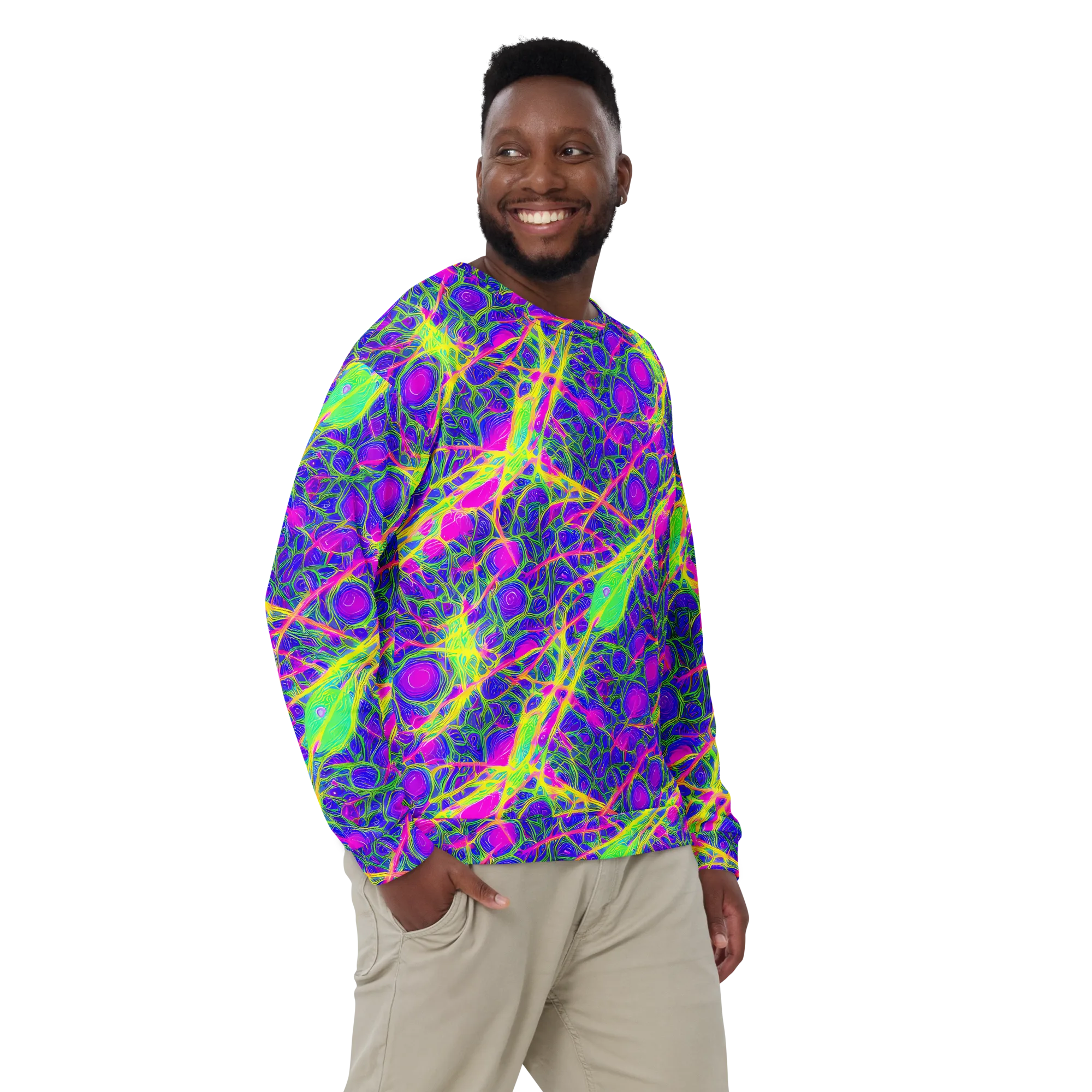 Radiant Wilds on Sweatshirt — Front