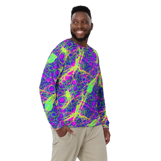 Radiant Wilds on a Sweatshirt