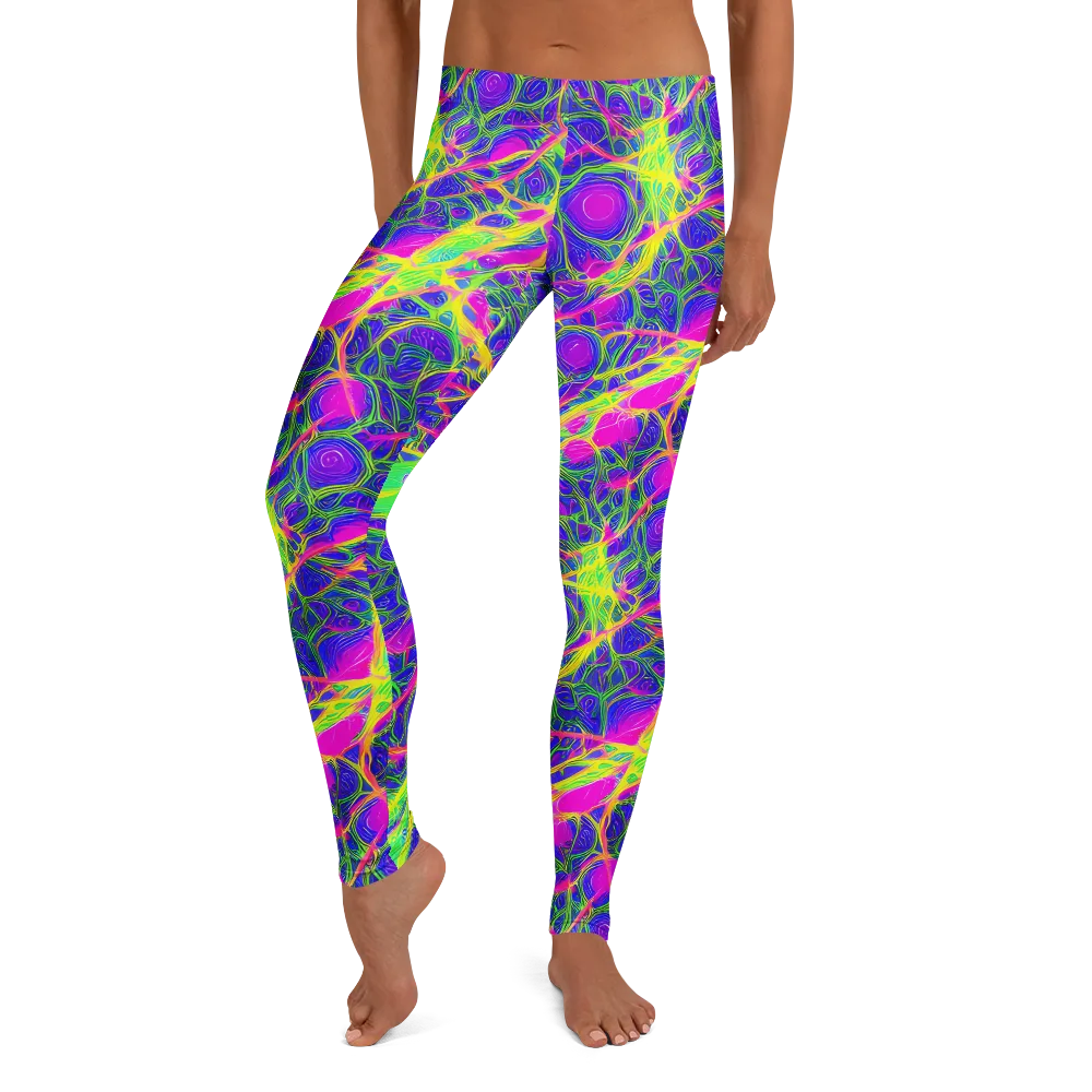 Radiant Wilds on Leggings — Front