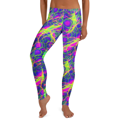 Radiant Wilds on a Leggings