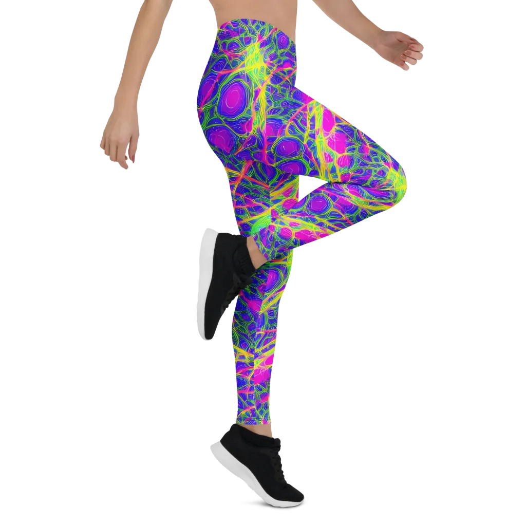 Radiant Wilds on Leggings — Right