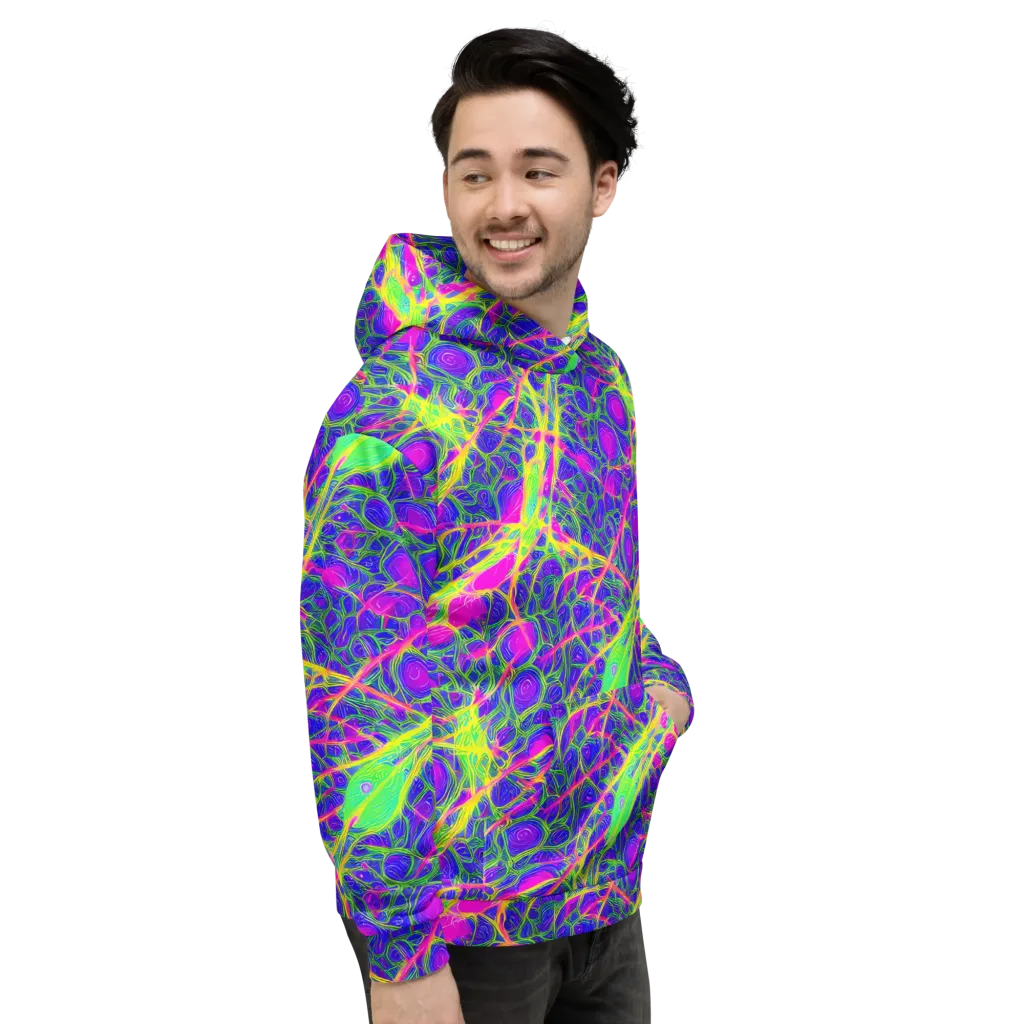Radiant Wilds on Hoodie — Right