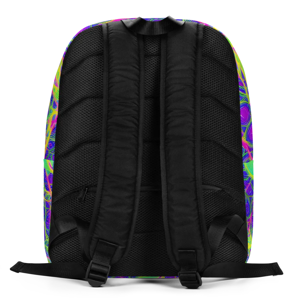 Radiant Wilds on Minimalist Backpack — Back