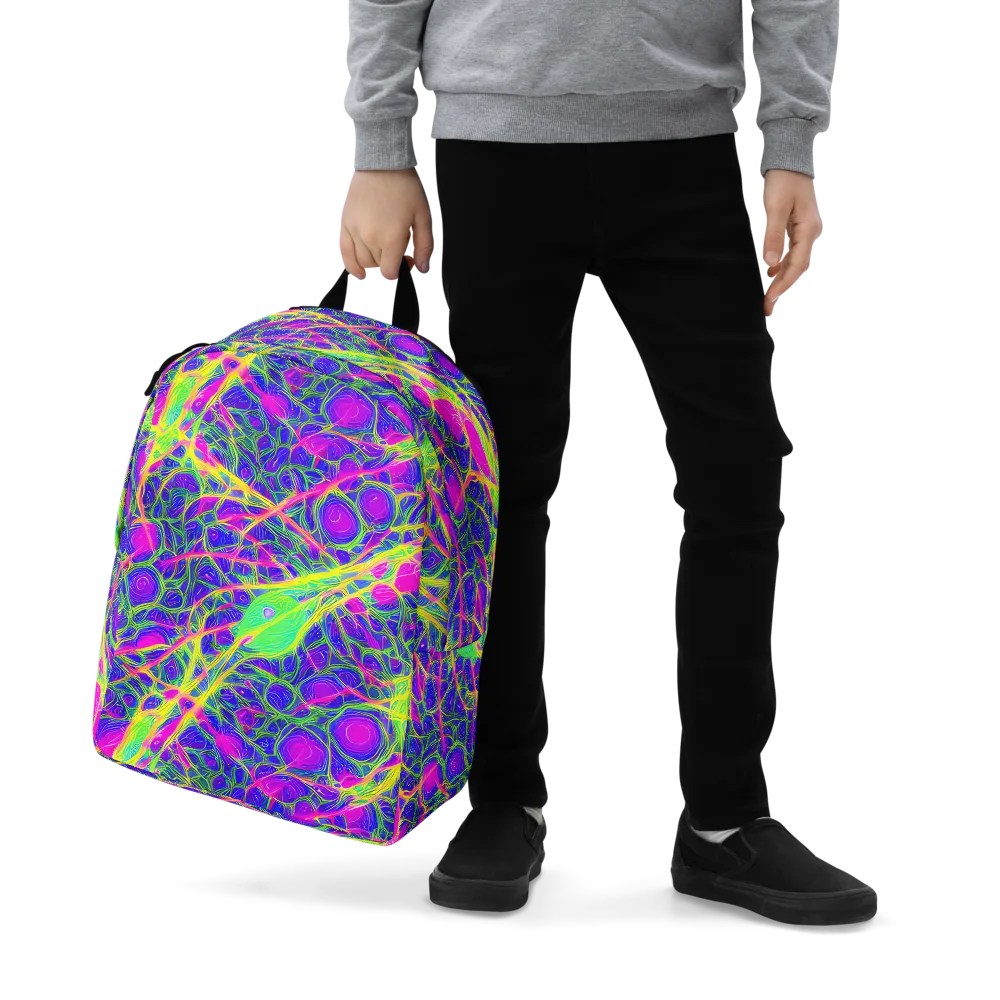 Radiant Wilds on Minimalist Backpack — Zoomed-in
