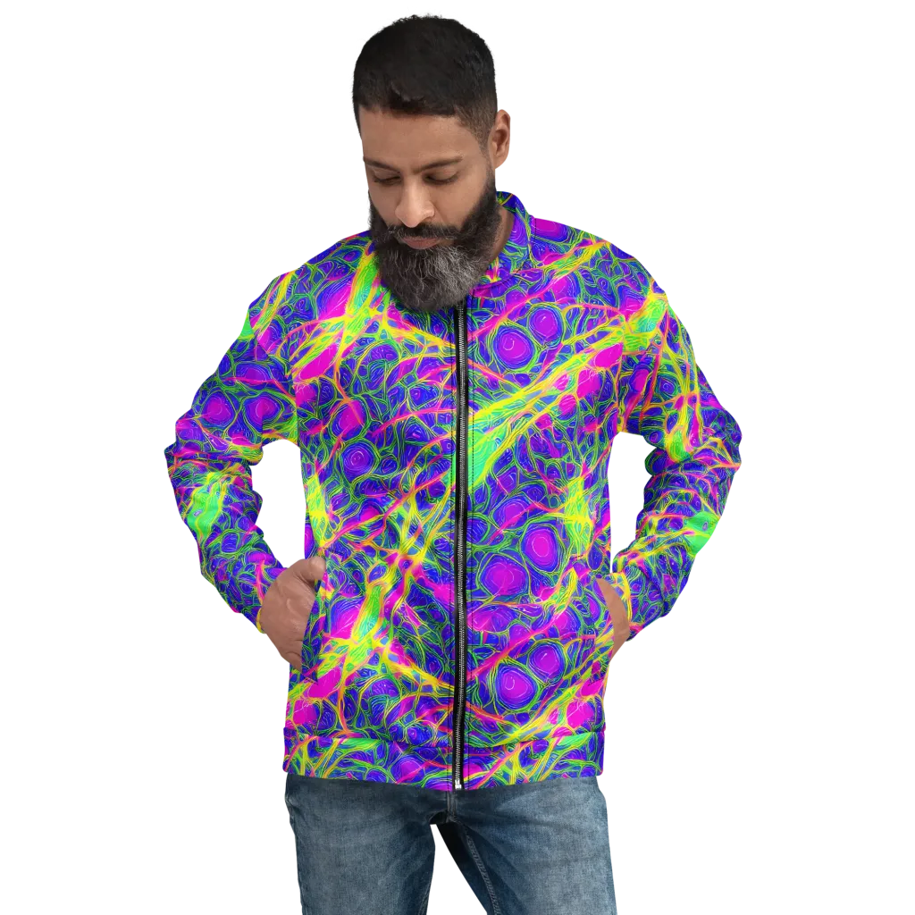 Radiant Wilds on Bomber Jacket — Front