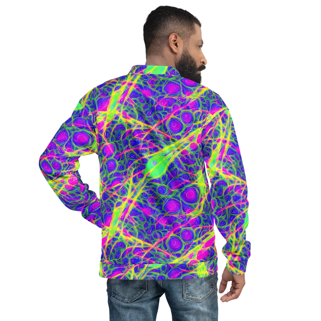 Radiant Wilds on Bomber Jacket — Back