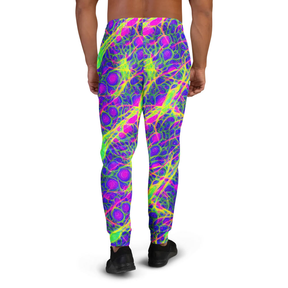 Radiant Wilds on Men's Joggers — Back
