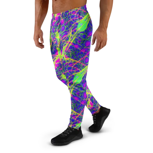 Radiant Wilds on a Men's Joggers