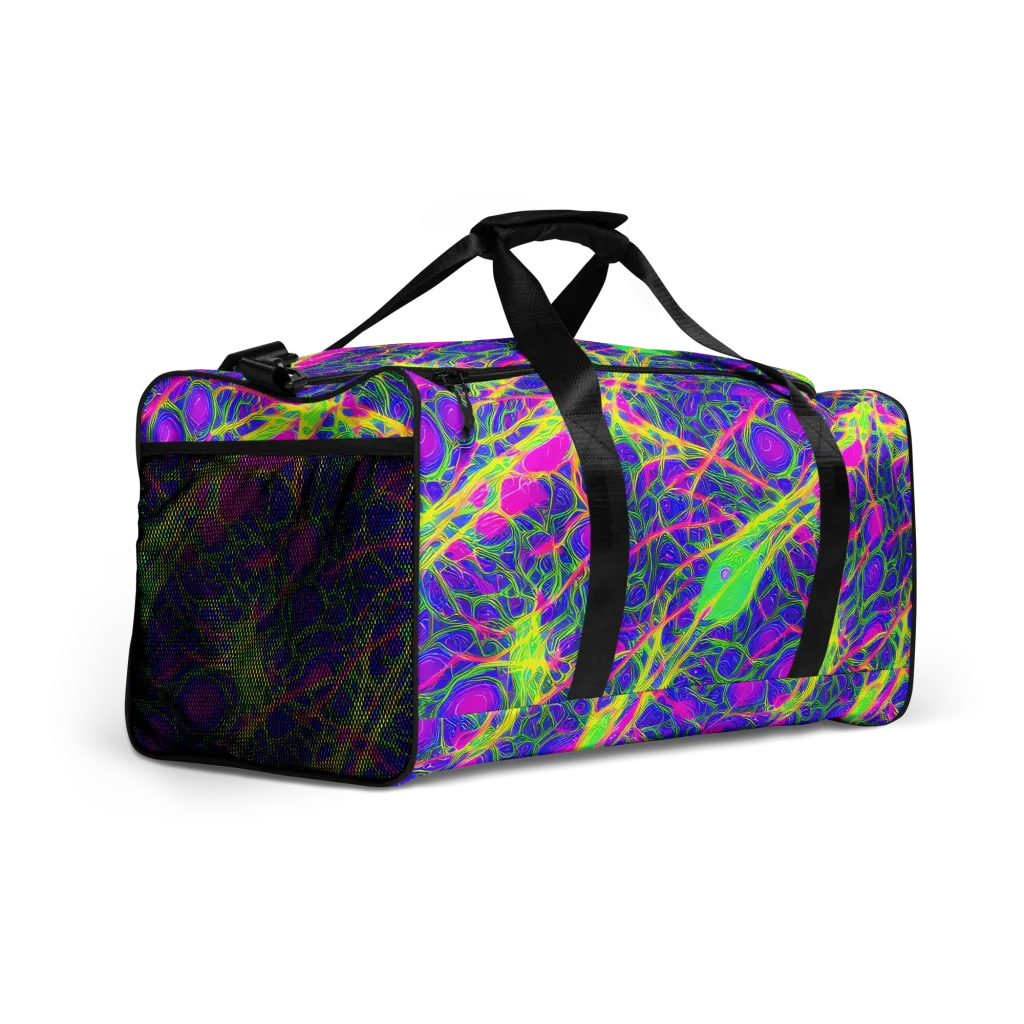 Radiant Wilds on Duffle Bag — Right Front