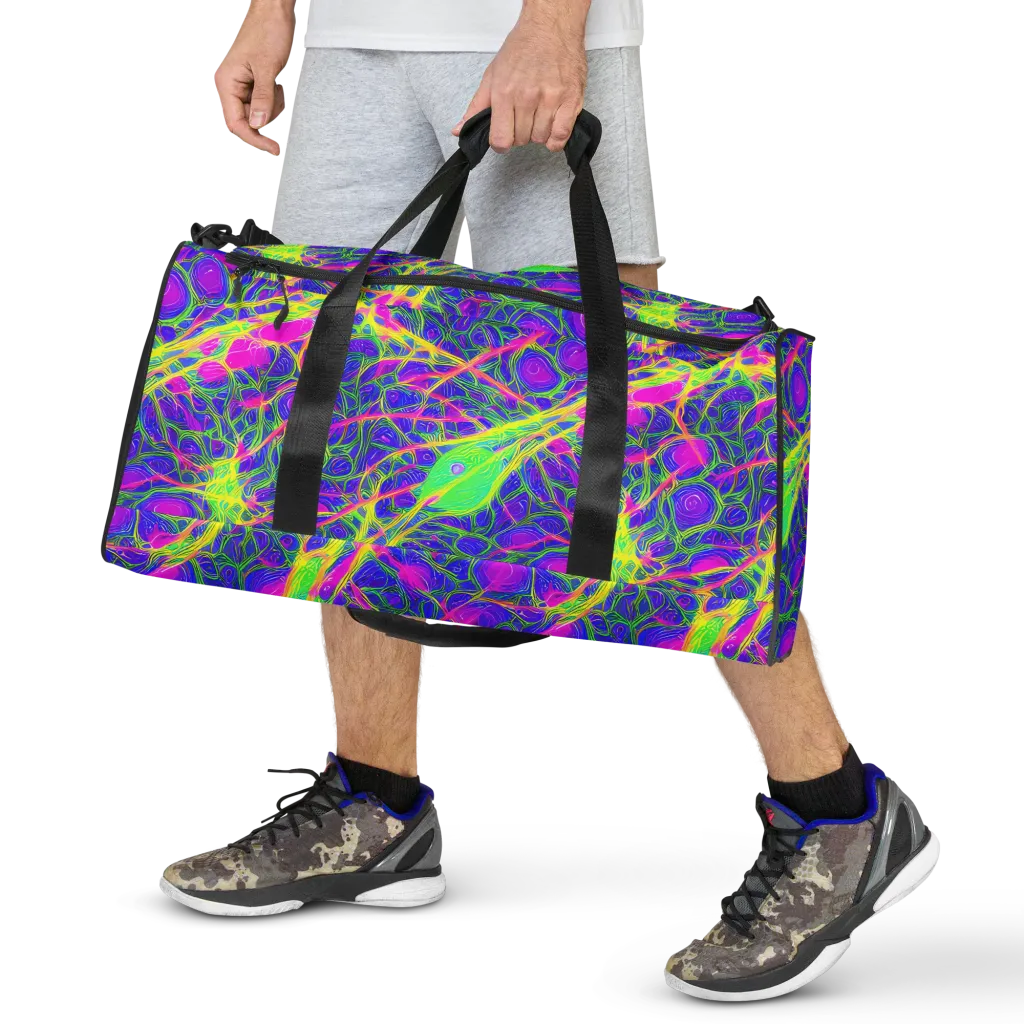 Radiant Wilds on Duffle Bag — Front